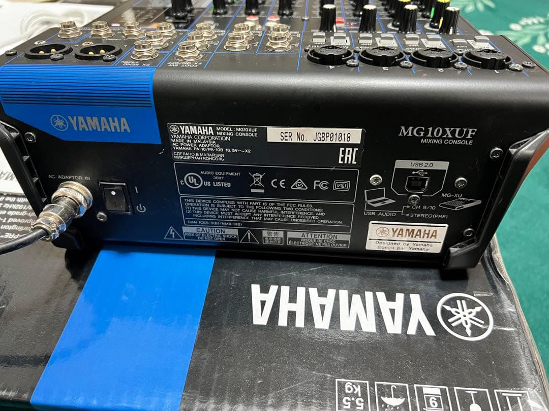 YAMAHA ヤマハ MIXING CONSOLE ミキサー MG10XUF