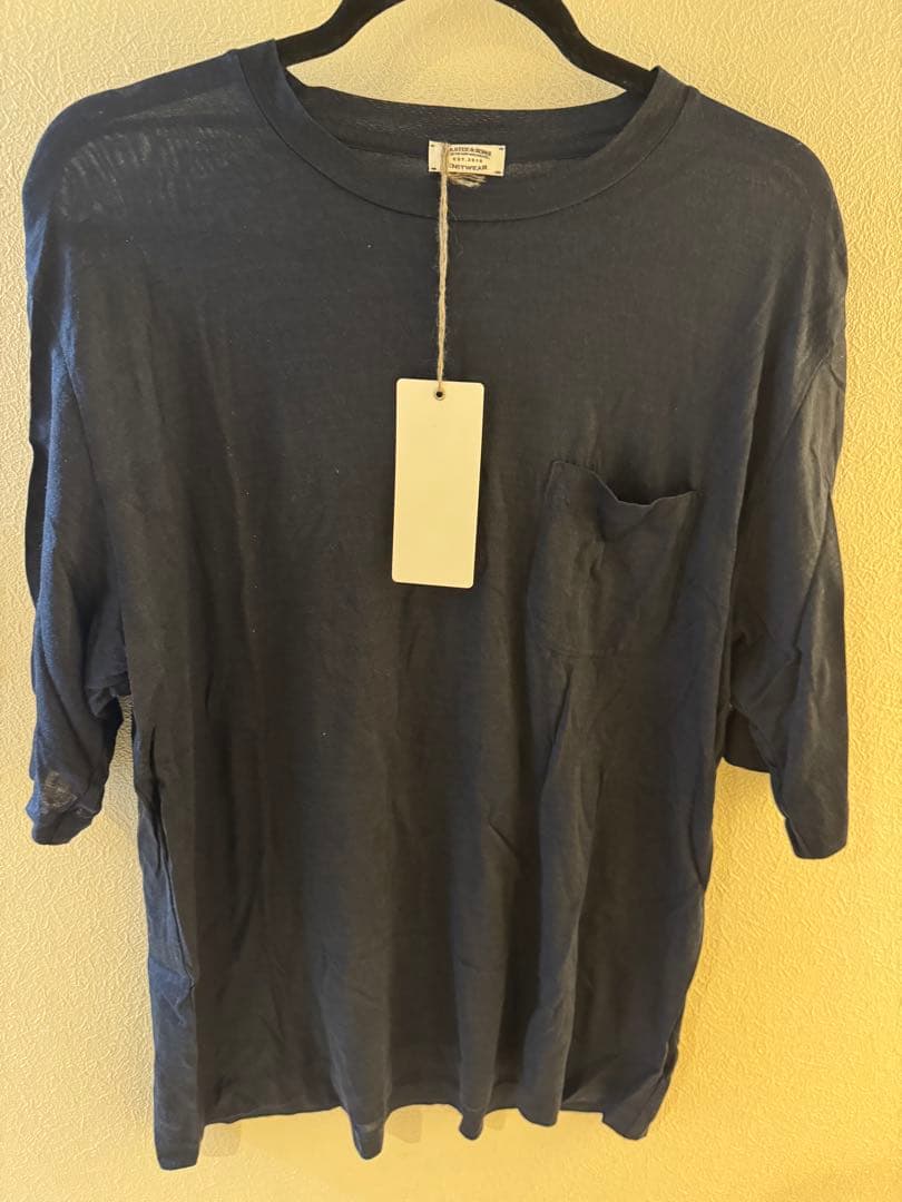 MAATEE＆SONS シルク ポケット ティーシャツ