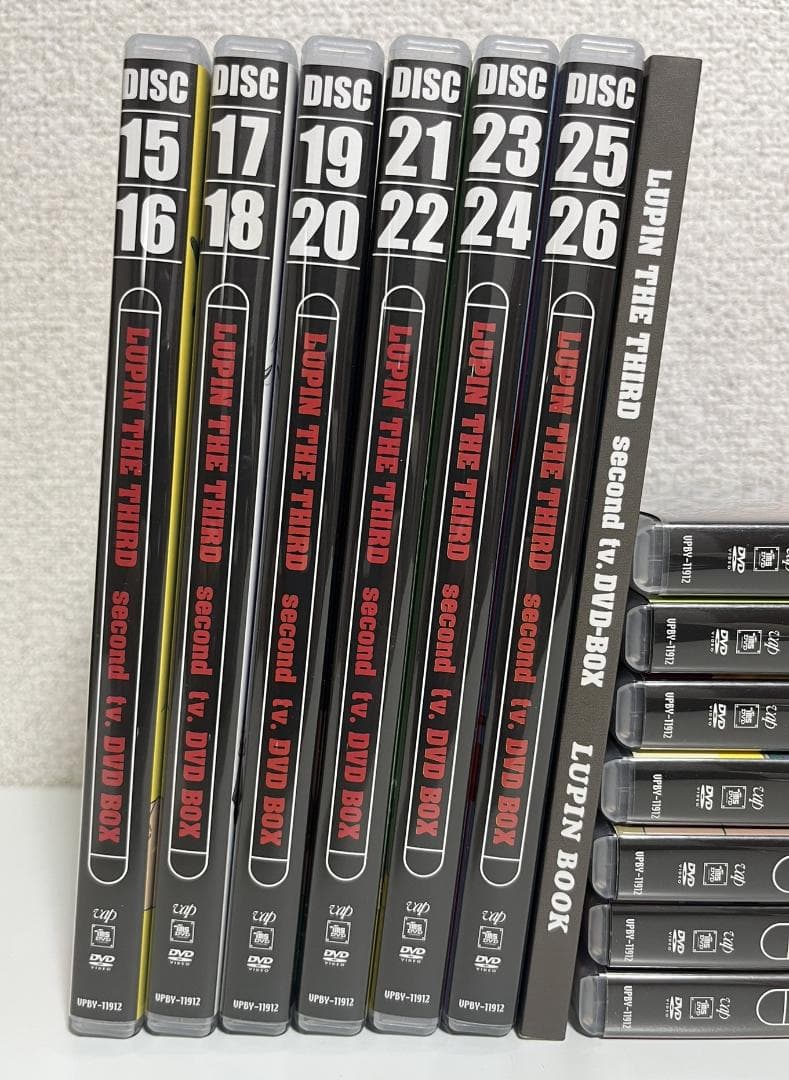 アニメ LUPIN THE THIRD second tv. DVD-BOX
