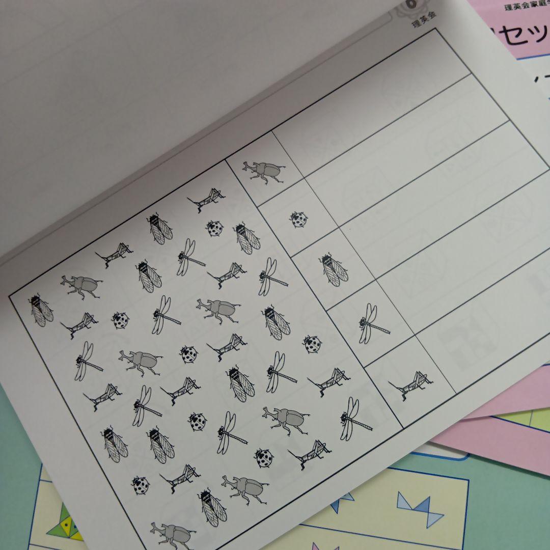 理英会　家庭学習セットABCセット9冊　中古