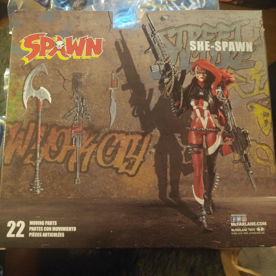 SPAWN SHE-SPAWN フィギュア 未開封　スポーン