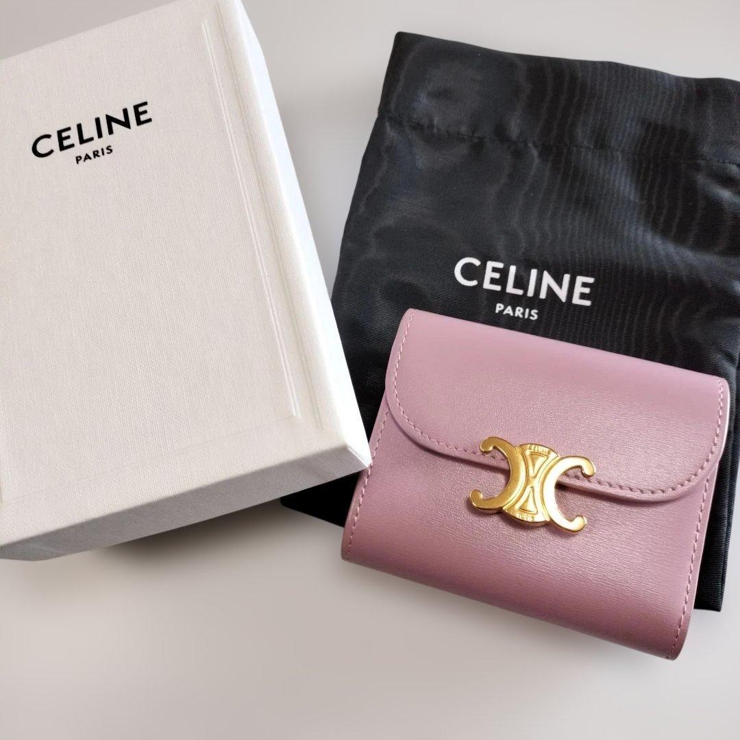 専用です★極美品★ CELINE トリオンフ スモールフラップウォレット