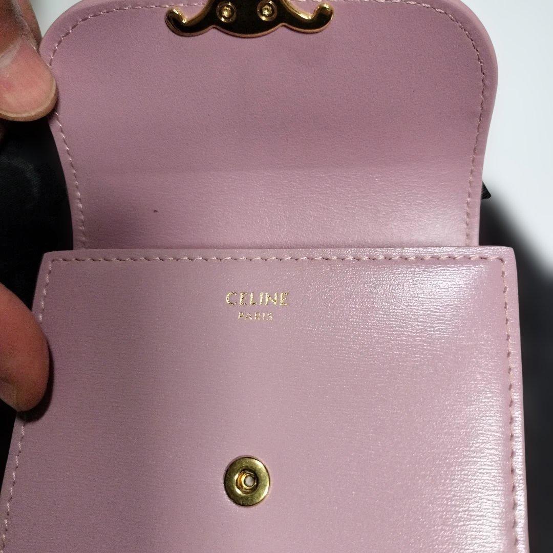 専用です★極美品★ CELINE トリオンフ スモールフラップウォレット