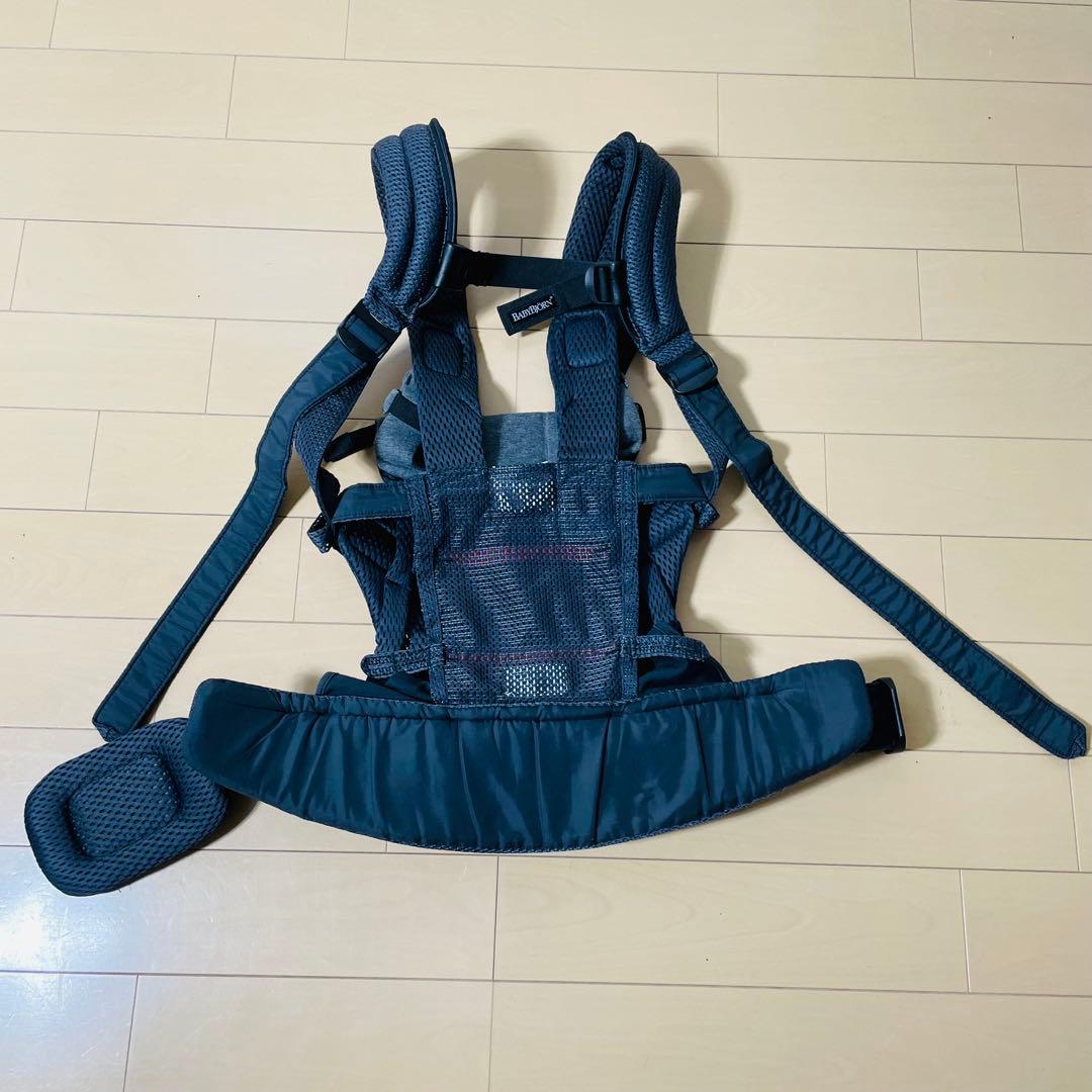 【新品同様品】ベビービョルン ハーモニー 抱っこ紐 ブラック