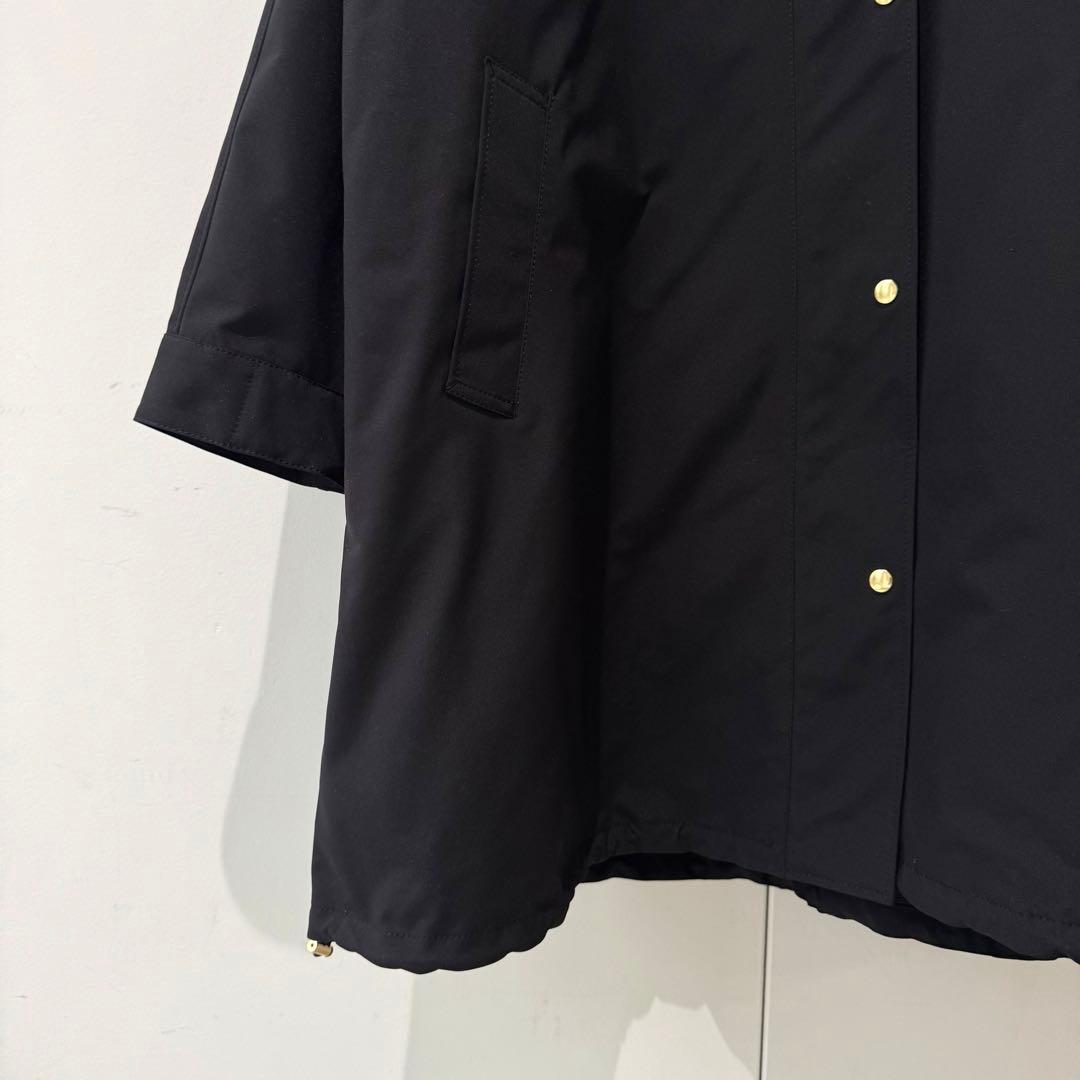 23区【撥水/洗える】中綿ベストライナー付きコート　新品未使用　ブラック38
