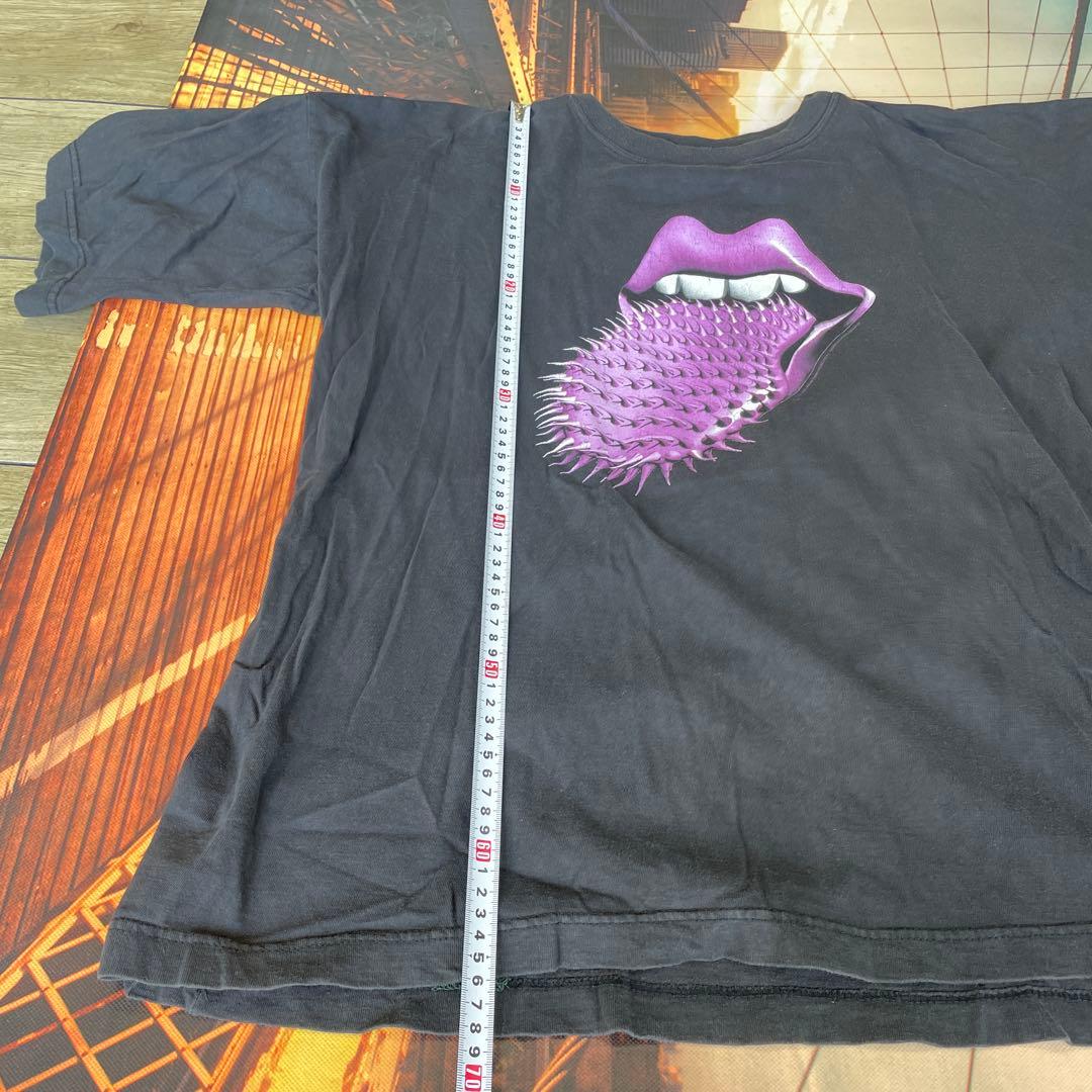 90sローリングストーンズ　ヴィンテージXL Tシャツ スパイクタン