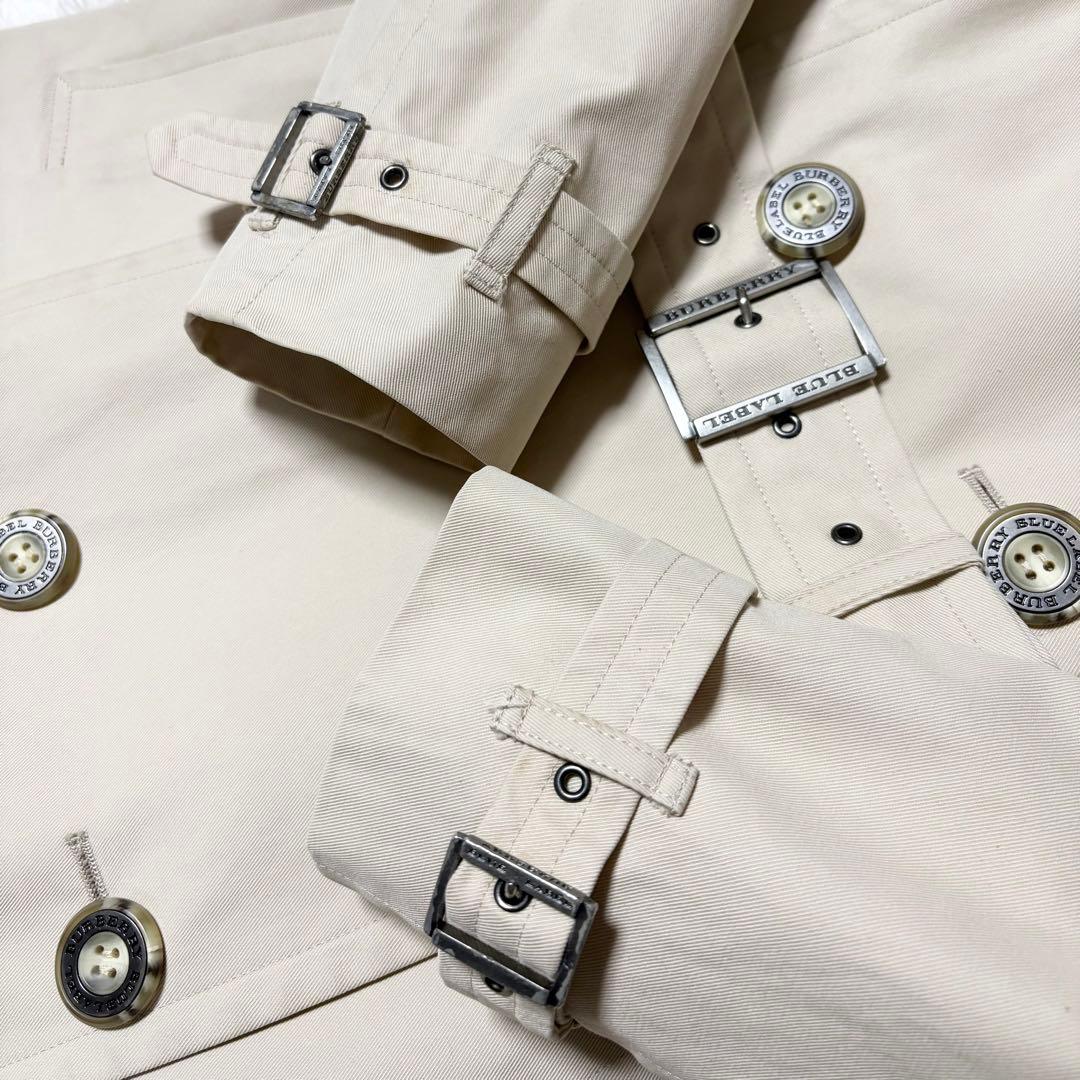 バーバリーブルーレーベル BURBERRY トレンチコート M