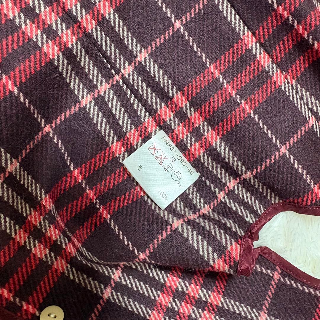 バーバリーブルーレーベル BURBERRY トレンチコート M