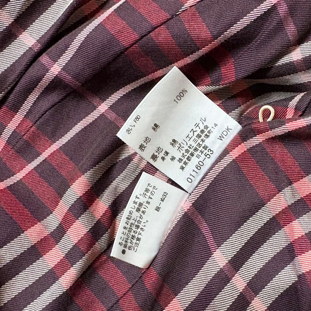 バーバリーブルーレーベル BURBERRY トレンチコート M