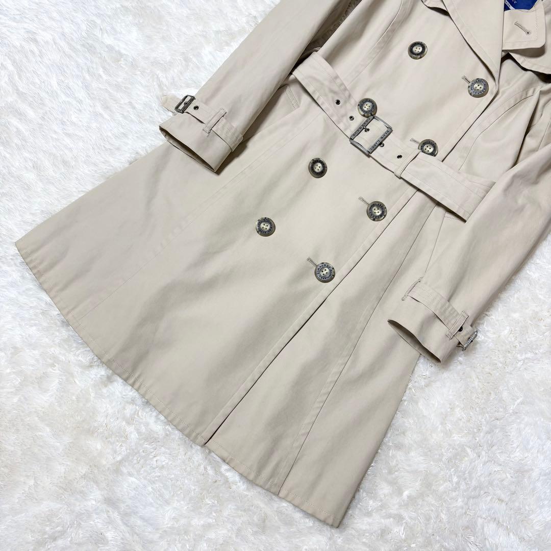 バーバリーブルーレーベル BURBERRY トレンチコート M