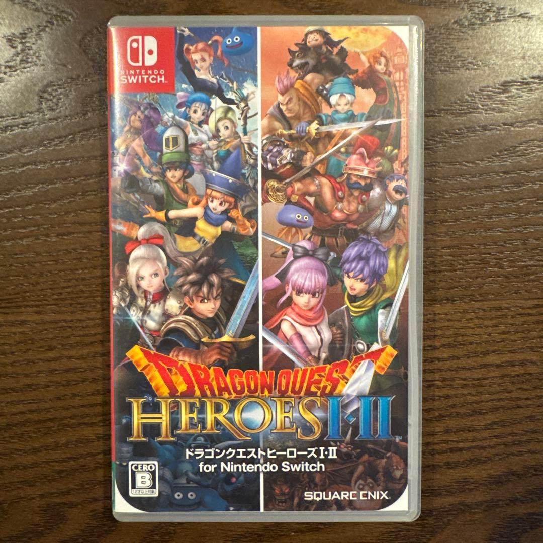 Switchソフト　ドラゴンクエストヒーローズI・II 中古品