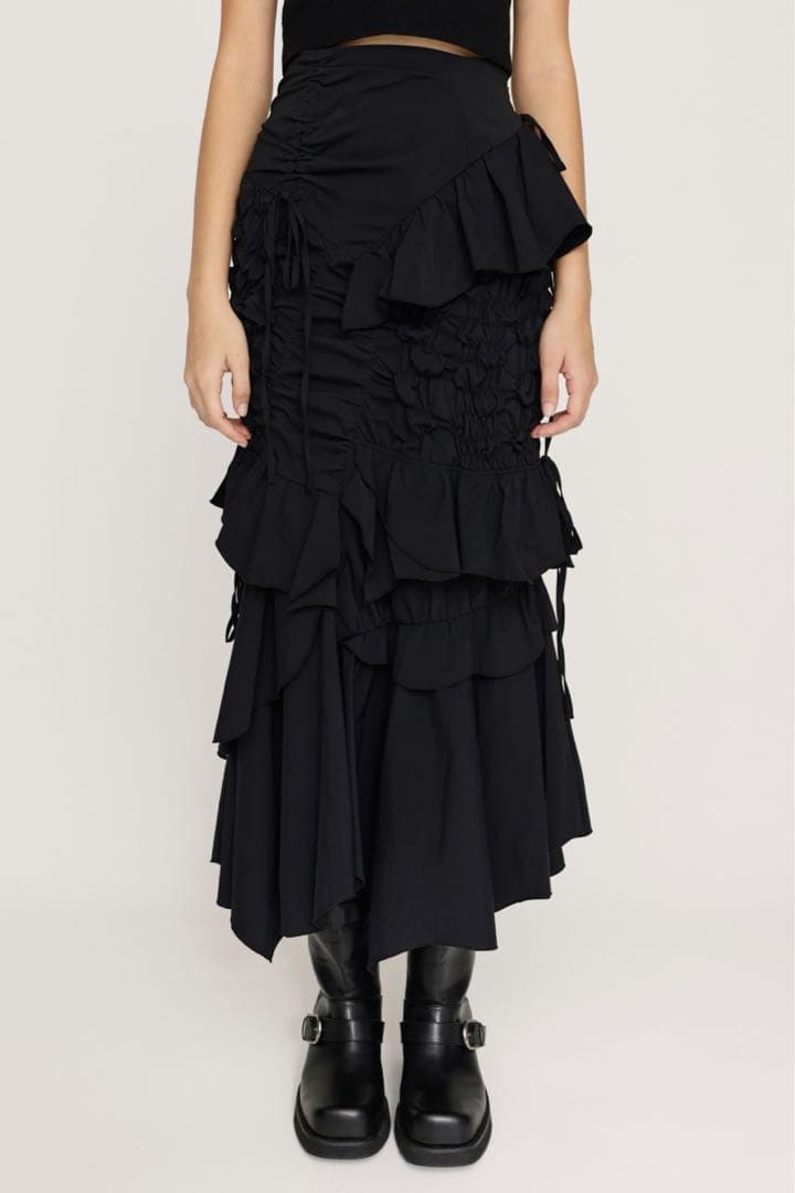 【SLY】SMOCKING RIBBON DESIGN SK