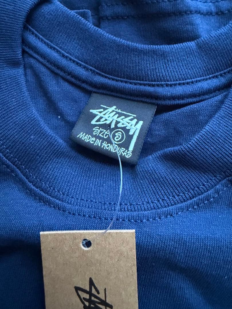 Stussy Pickup Tee ネイビー S 新品タグ付 バックプリント