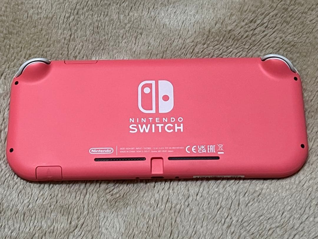 【動作確認済】Nintendo Switch Lite コーラル2023年製