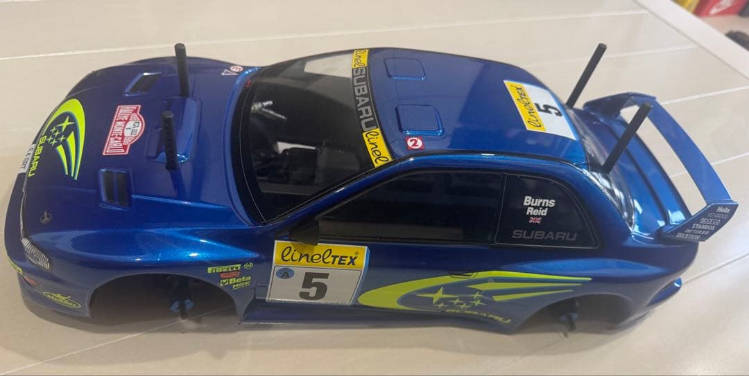 こ*じ様 タミヤ　XV01 インプレッサボディ付き　カスタムパーツ　メカ無し　未