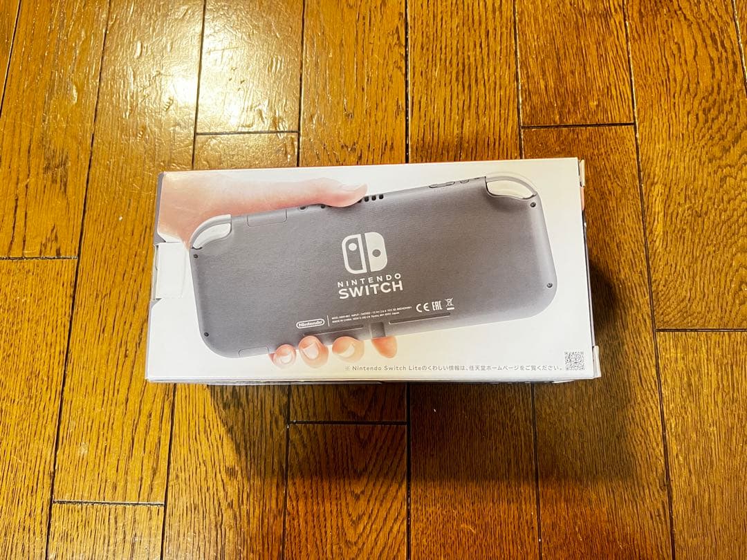 【美品】Nintendo Switch Lite グレー 箱AC付 動作確認済