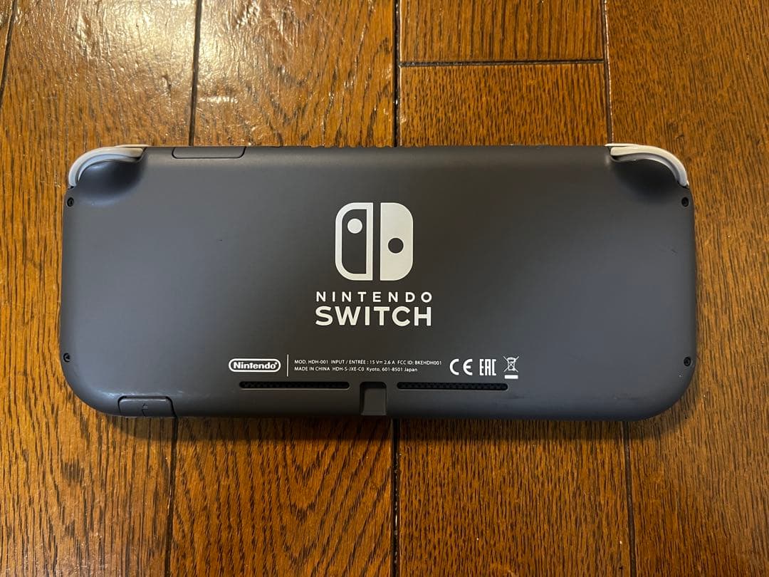 【美品】Nintendo Switch Lite グレー 箱AC付 動作確認済
