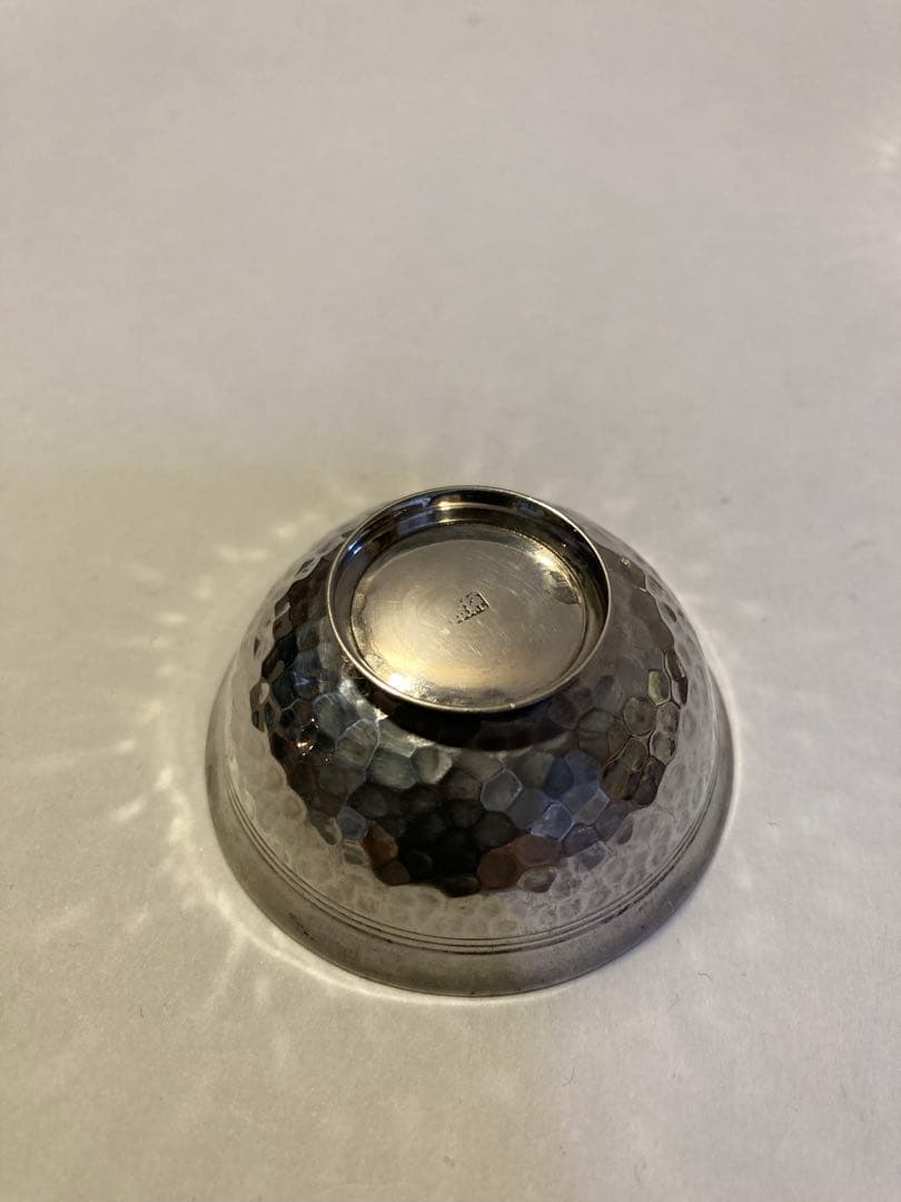 純銀　盃　2点