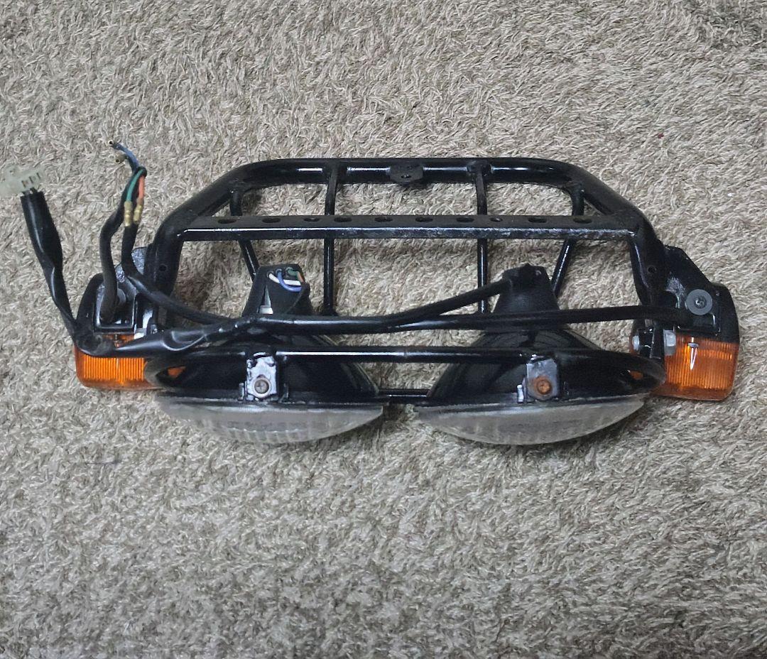 ホンダズーマー AF58 純正ヘッドライト ステー ウインカー【中古・お買得品】