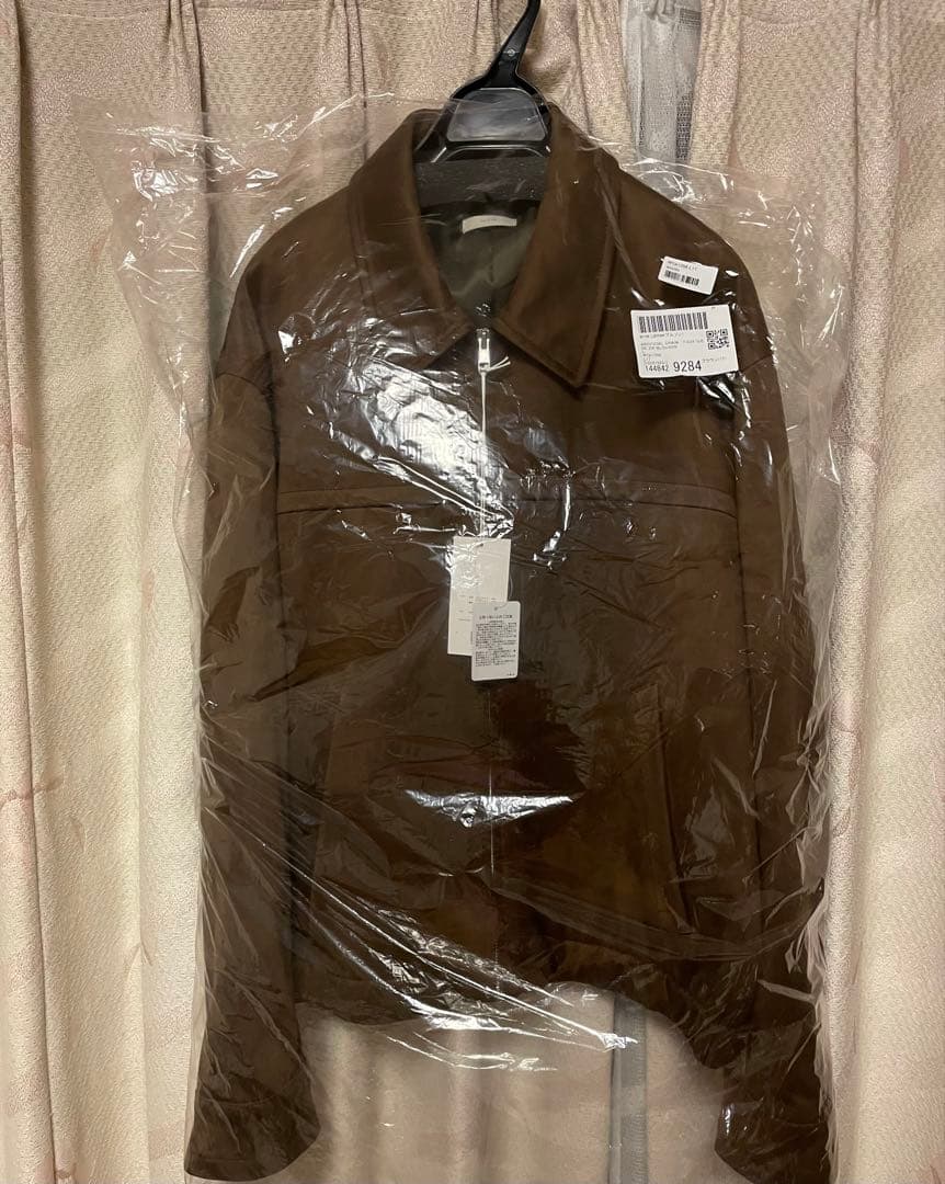 【完売品】ARTIFICIAL FAUX SUEDE ZIP BLOUSON