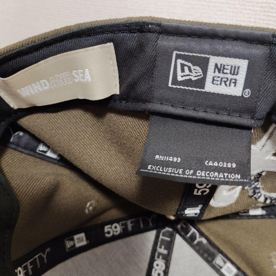 New Era×WIND AND SEA　ベースボールキャップ　ニューエラ