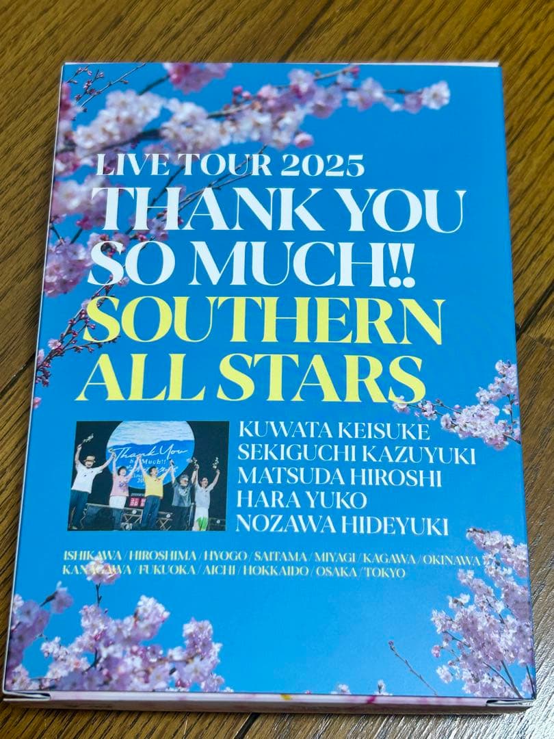 ミュージック SOUTHERN ALL STARS LIVE TOUR 2025 DVD