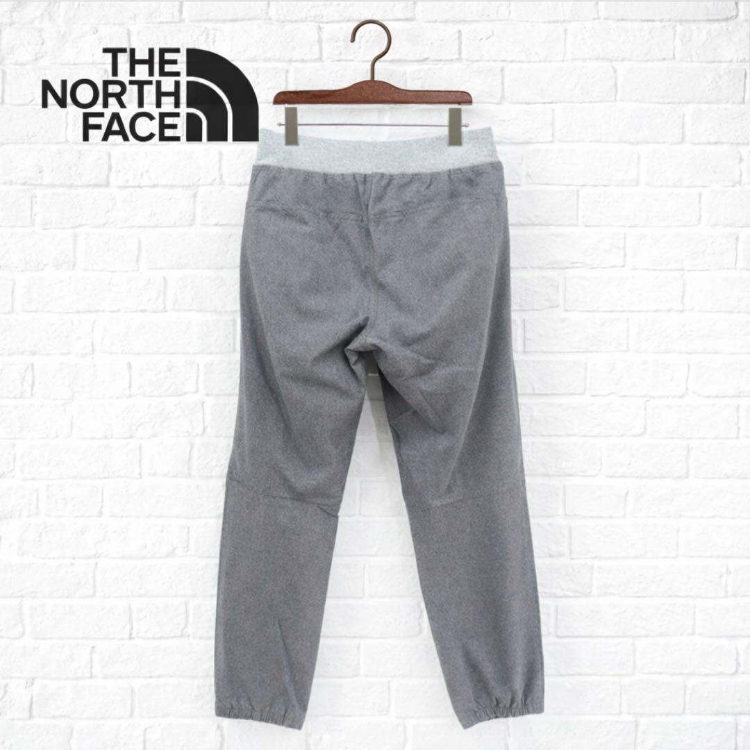 【美品】THE NORTH FACE リブパンツ M グレー NB81785