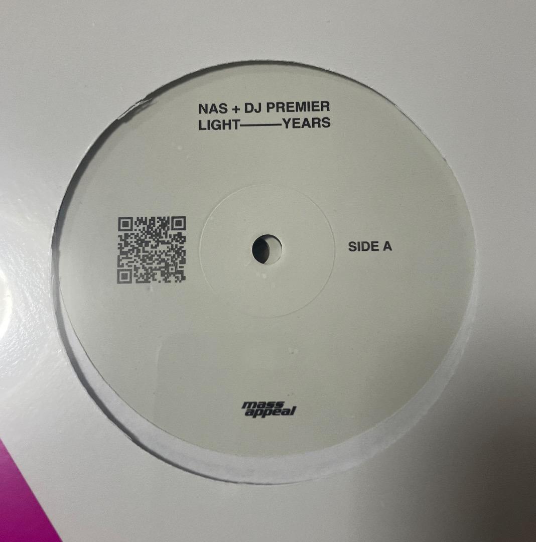 Nas & DJ Premier / Light-Years 2LP ピンク