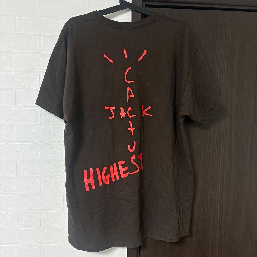 CACTUS JACK HIGHEST Tシャツ ブラウン