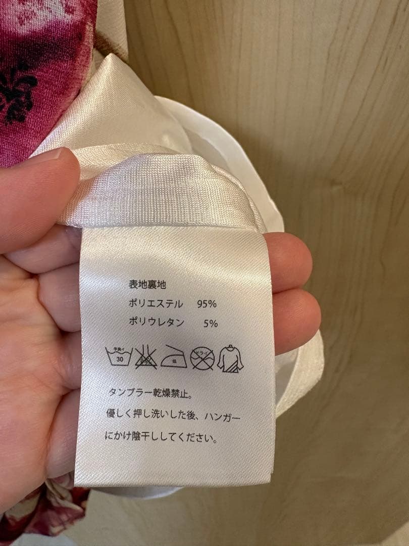 mimigrant（ミミグラント）　不二子ワンピ　花柄　Lサイズ
