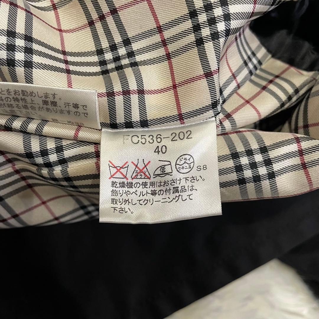 BURBERRY ブルーレーベル トレンチコート ノバチェック Mサイズ
