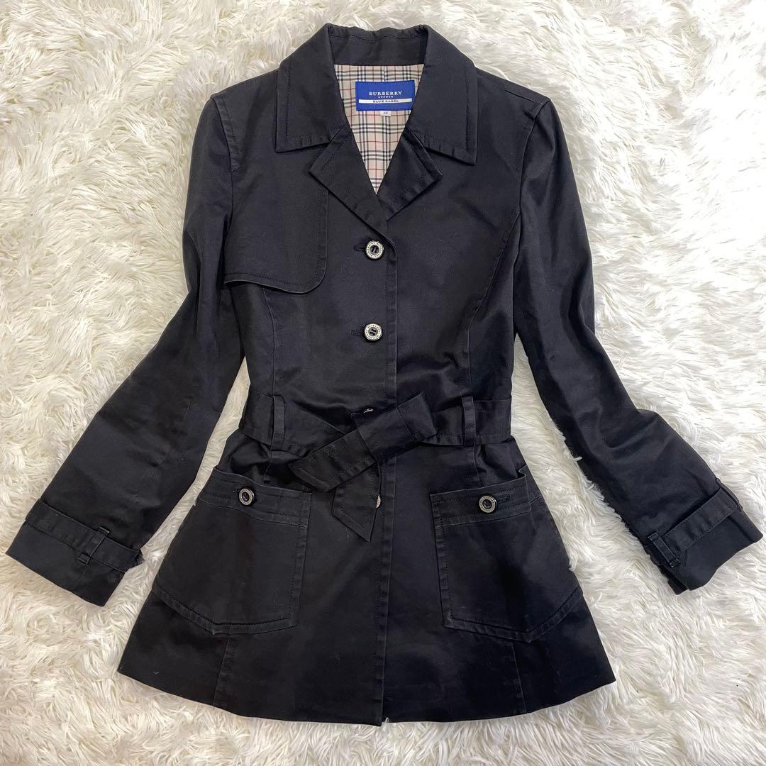 BURBERRY ブルーレーベル トレンチコート ノバチェック Mサイズ