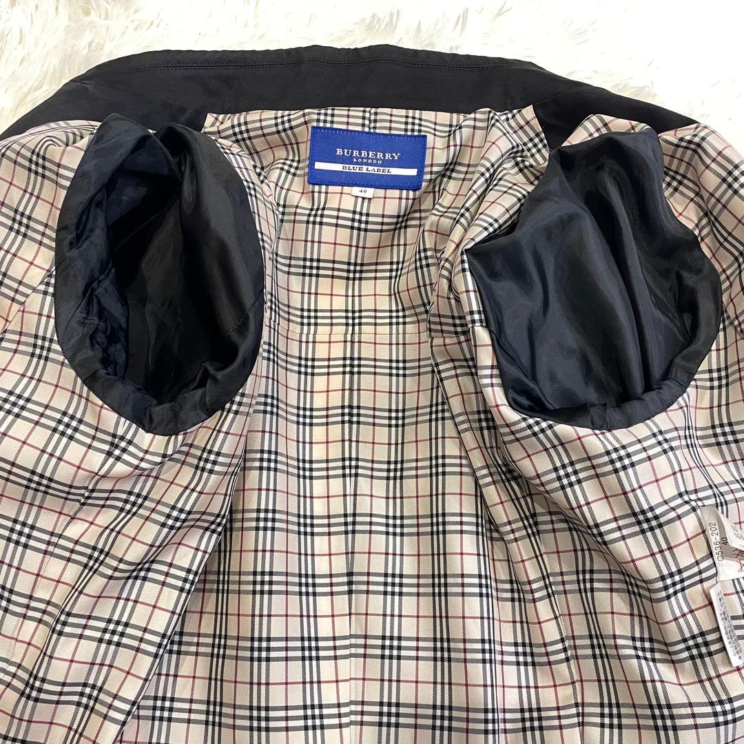 BURBERRY ブルーレーベル トレンチコート ノバチェック Mサイズ