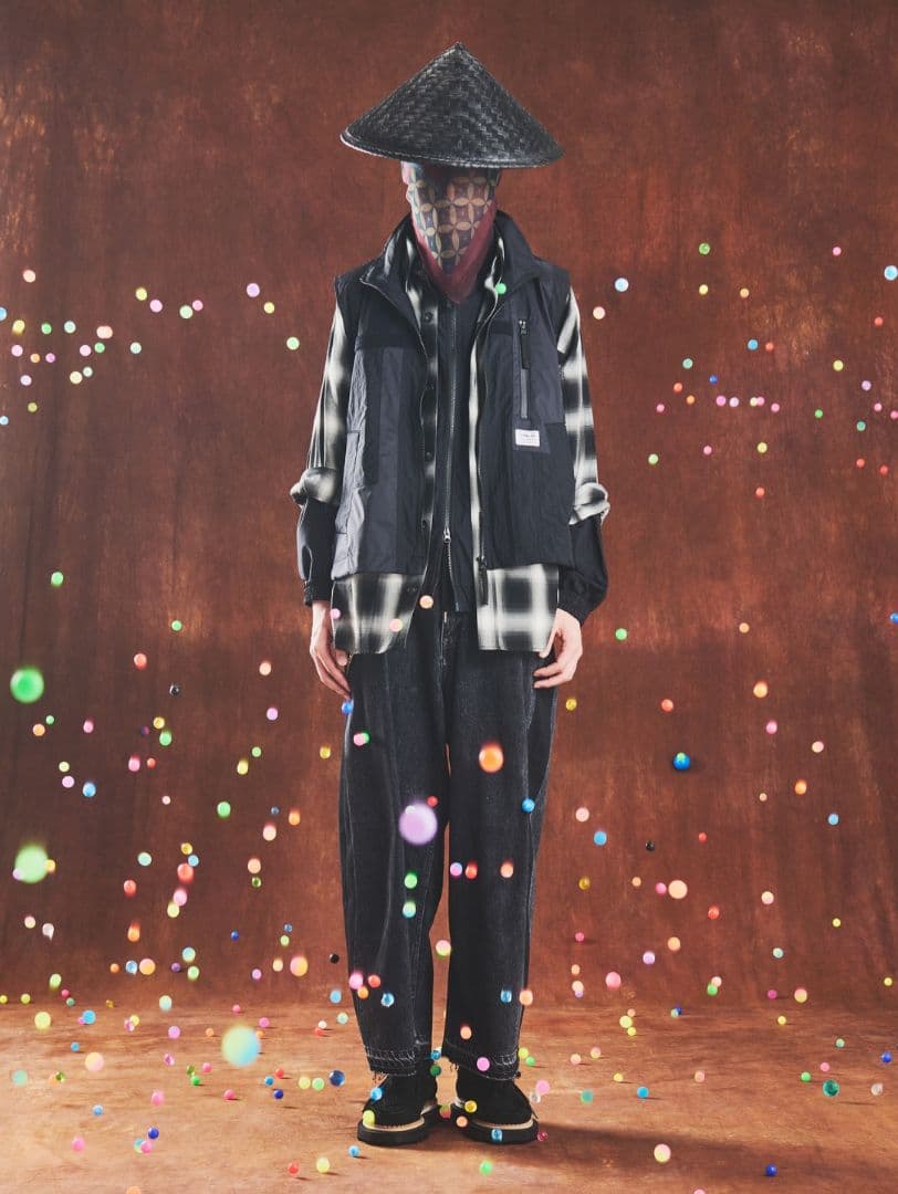elephant TRIBAL fabrics ナイロンベスト