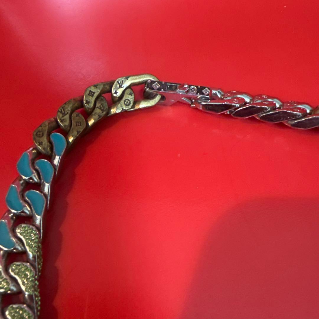 LOUIS VUITTON コリエ チェーンリンクス ネックレス マルチ