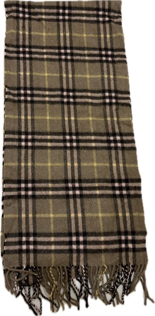 イングランド製　Burberrys cashmere 100% マフラー