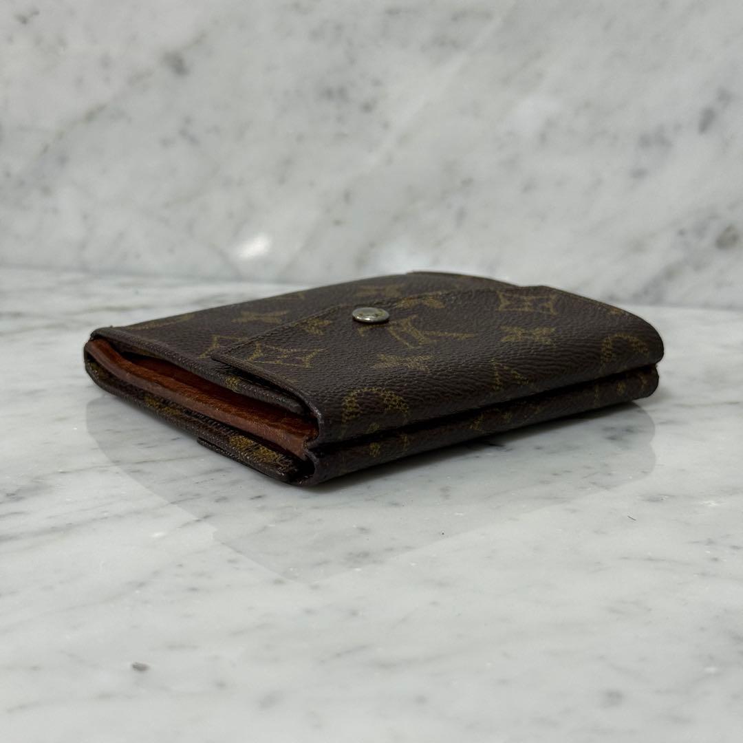 LOUIS VUITTON ルイヴィトン 三つ折り財布 モノグラム ブラウン