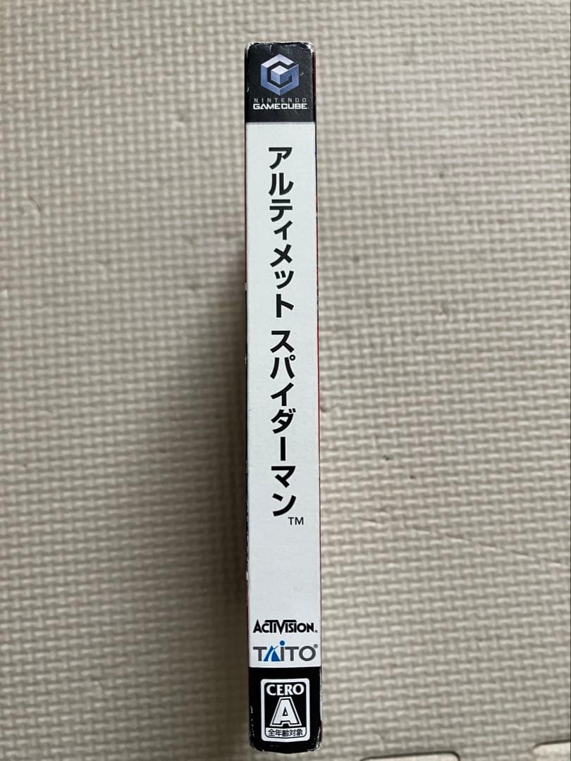 【レア品】ゲームキューブ　アルティメット スパイダーマン(外箱、説明書有り)