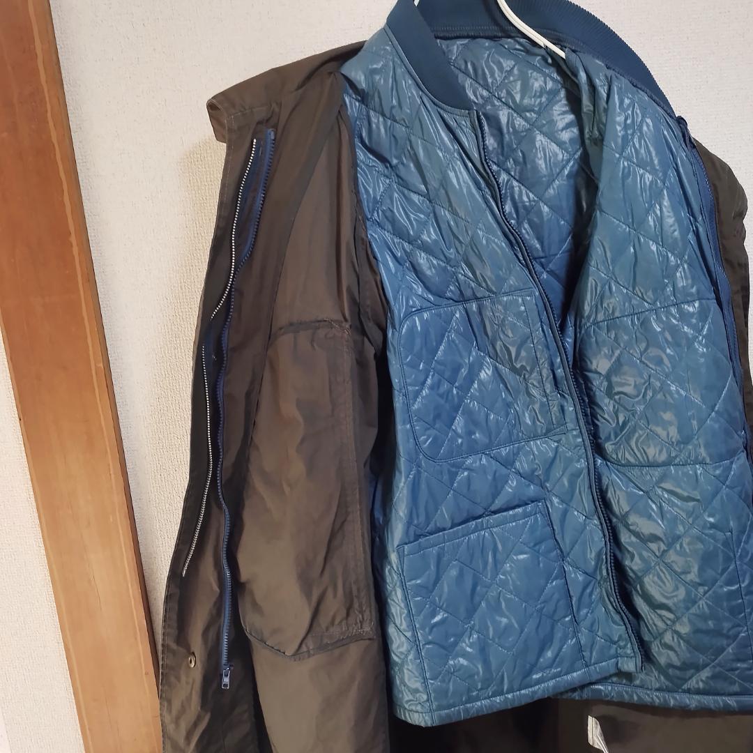 【美品】ポールスミスジーンズ モッズコート ライナーコート ダークブラウン