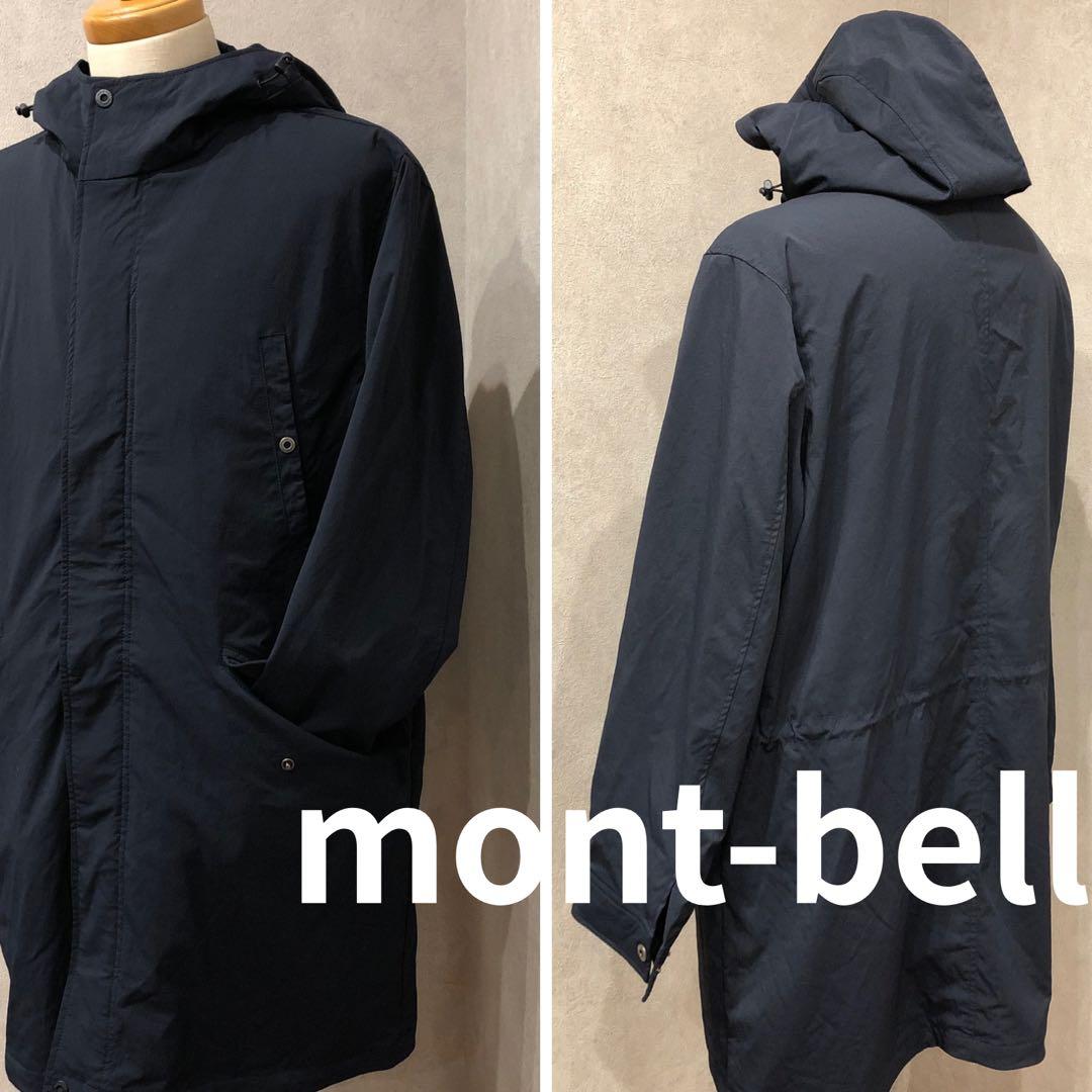mont-bell モッズコート　メンズL ネイビー　.210