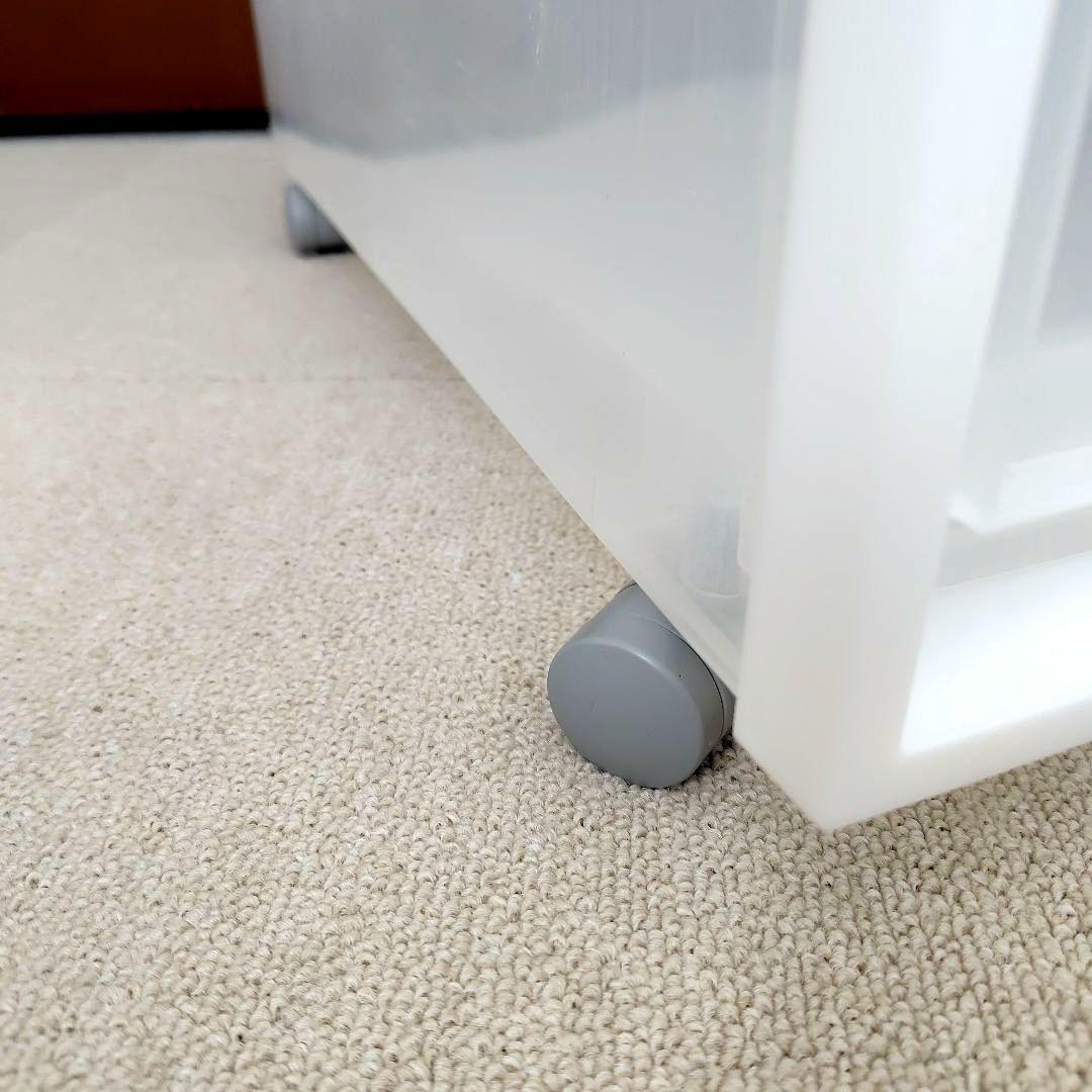 無印良品　ポリプロピレン　クローゼット　収納ケース　ワイド　小×3・中×1