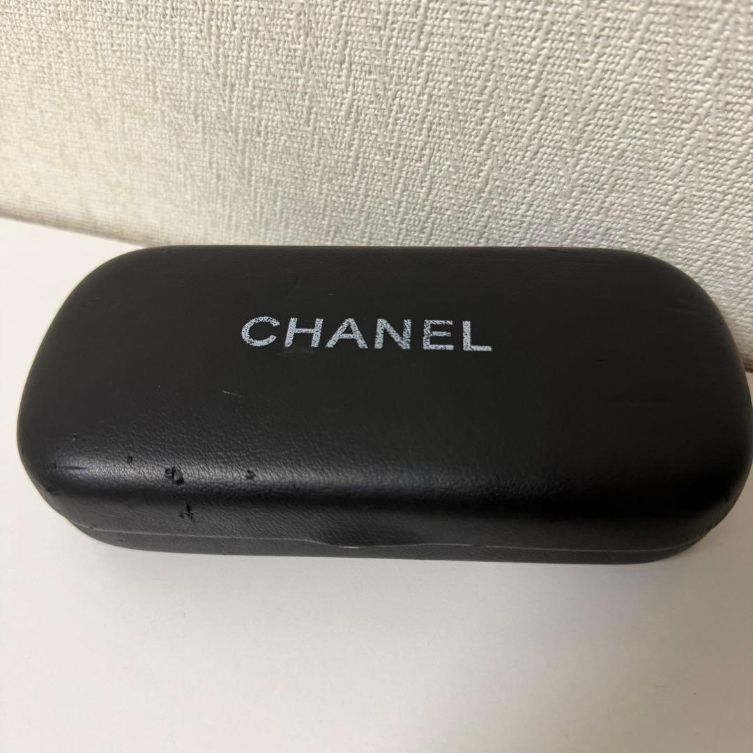 CHANEL 01451 91235 べっ甲調 サングラス メガネ ロゴ入り