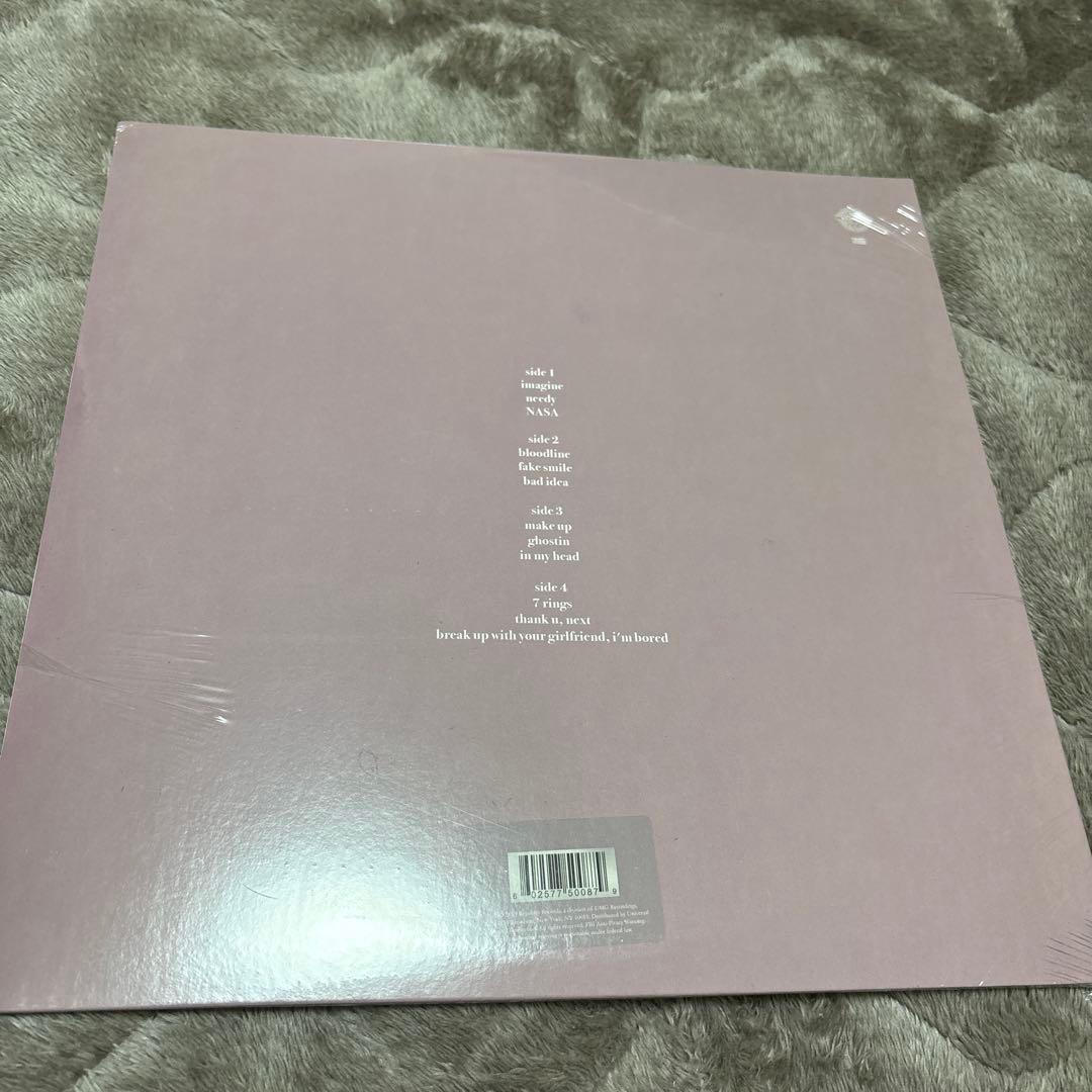 Ariana Grande thank u next LPレコード 未開封新品