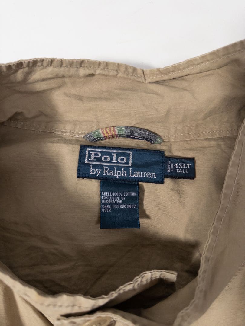 90s Polo by Ralph Lauren コットン ドリズラージャケット