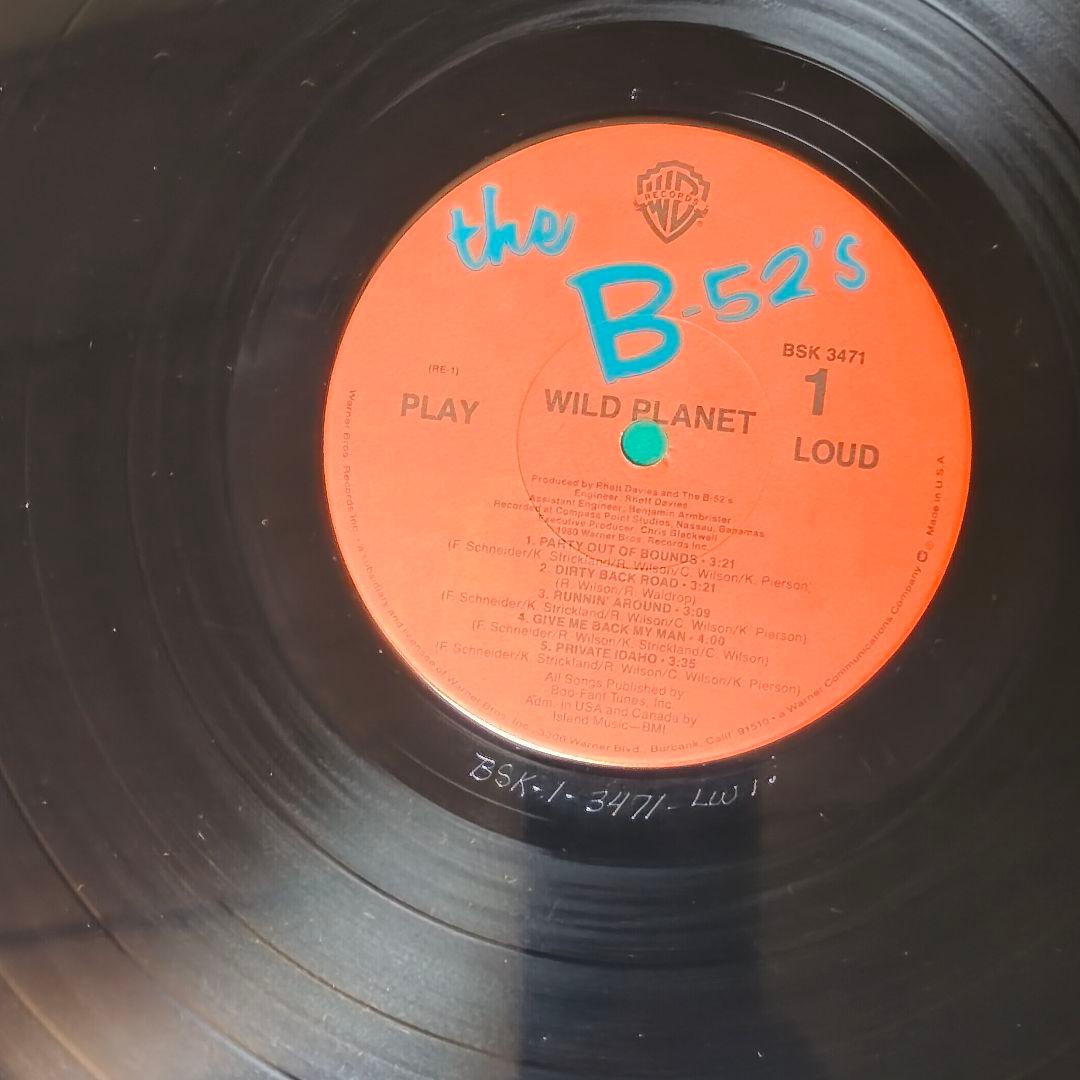 the B-52's Wild Planet　　1980年　USA盤