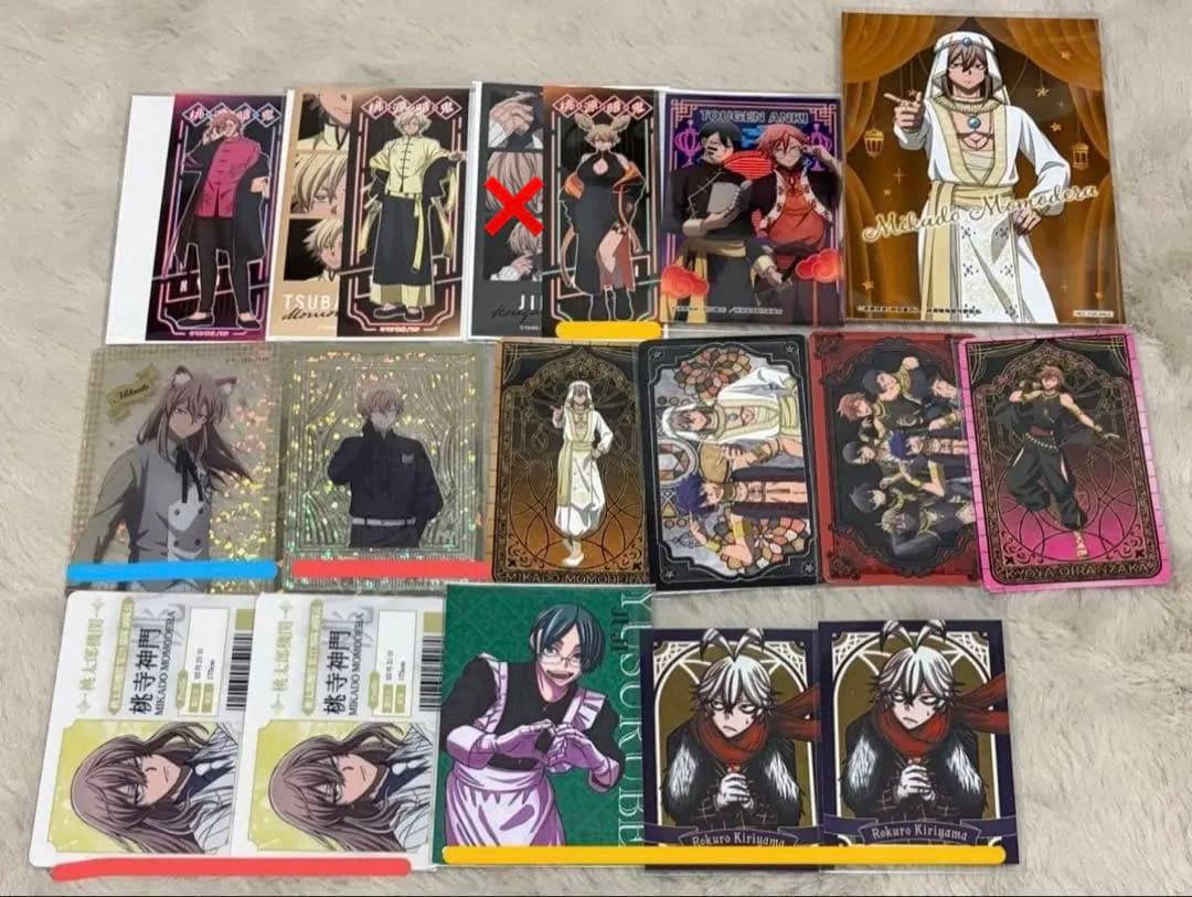 桃源暗鬼 缶バッジ クリカ スナップマイド ウエハース 一番くじ ぱしゃこれ