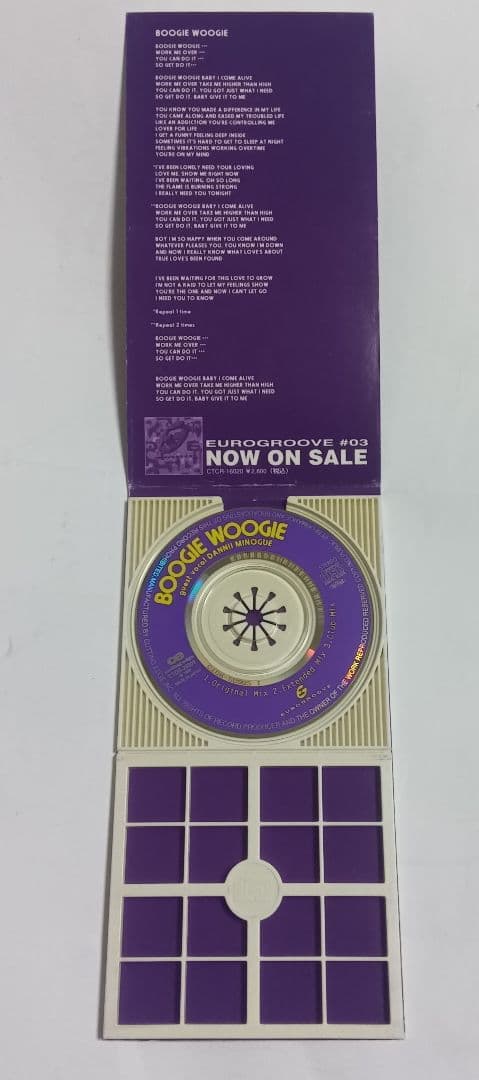洋楽 DANNI MINOGUE EUROGROOVE BOOGIEWOOGIE CD