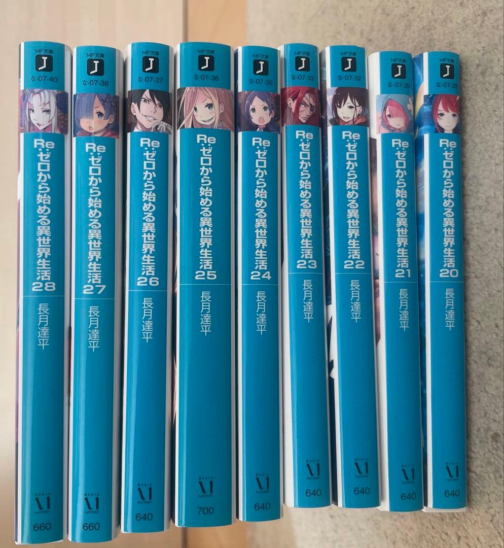 Re:ゼロから始める異世界生活1~28巻＋Ex1~3巻＋短編集1 まとめ売り
