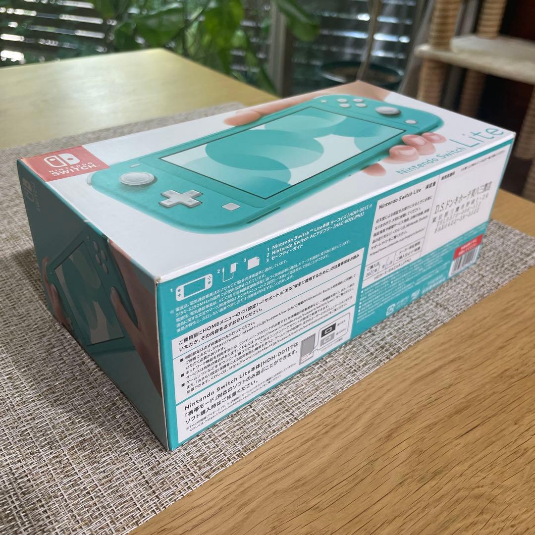 【値下げ】【新品未使用】Nintendo Switch Lite ターコイズ