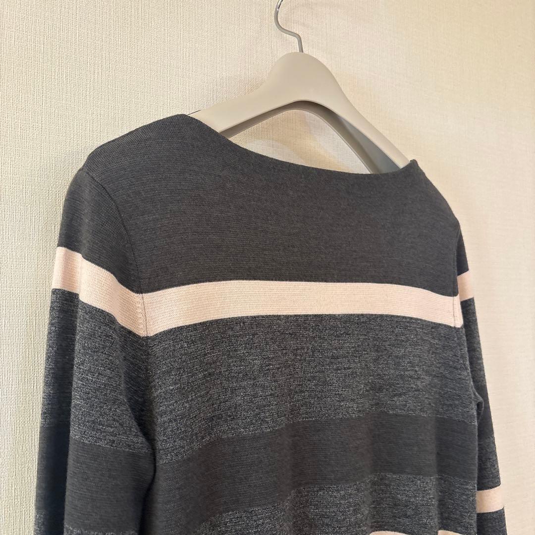 自由区　ニットワンピース　40号　美品